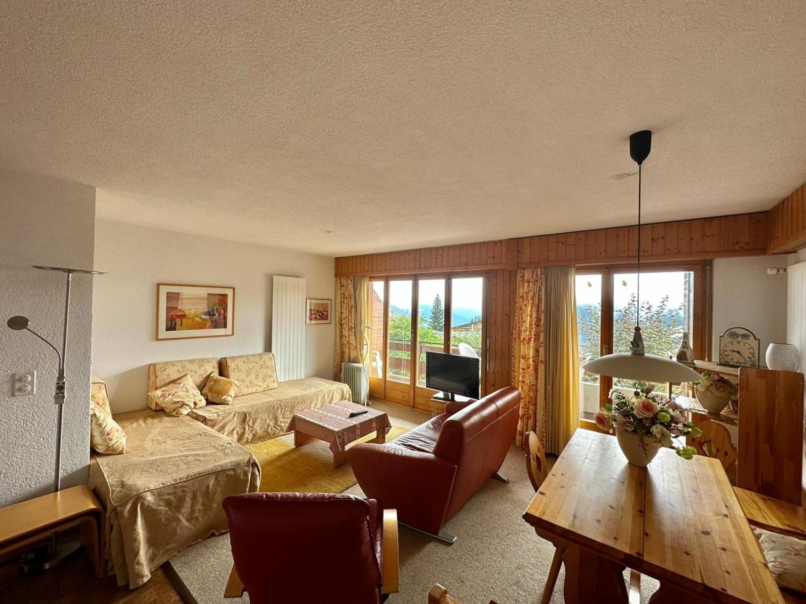 Bellevue 518 Apartman La Tzoumaz Kültér fotó